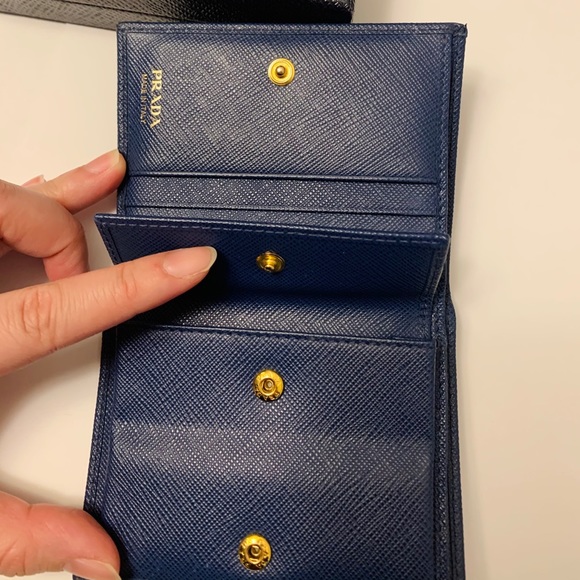 Prada logo-plaque folding wallet - Picture 5 of 7